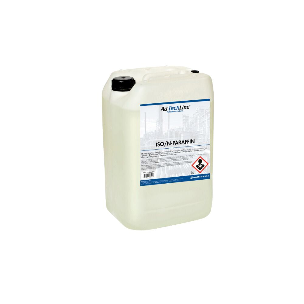 AdTechLine® Iso/N Paraffin 25L: Lågaromatisk, emulgatorfri avfettning för industriell rengöring.