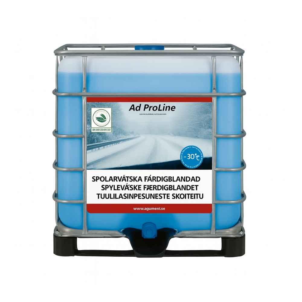 Spolarvätska färdigblandad -30°C IBC 1000Liter | Fri frakt