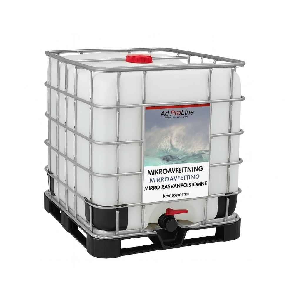 AdProLine® Mikroavfettning 1000L IBC: Kraftfull rengöring för fordon och maskiner.