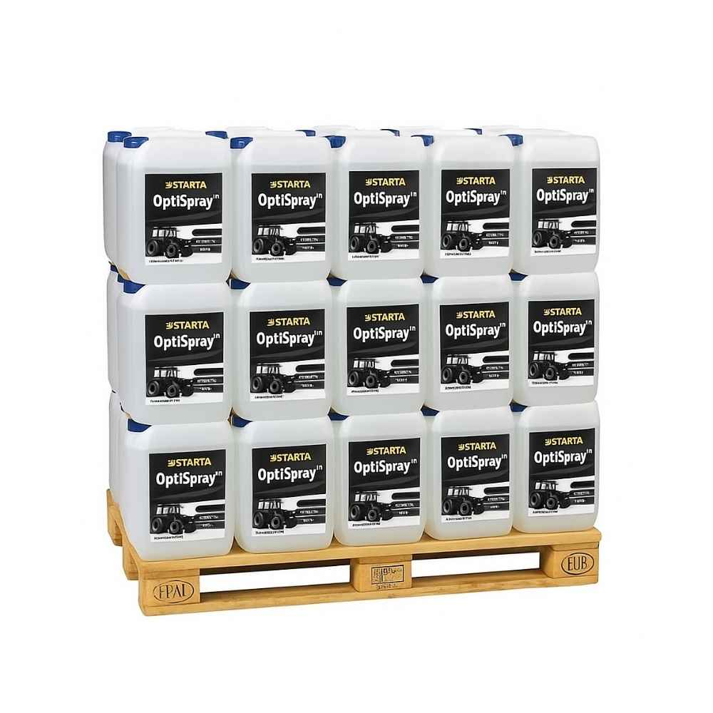 Starta OptiSpray Helpall 600 liter i 10L-dunkar med hällpip och fri frakt