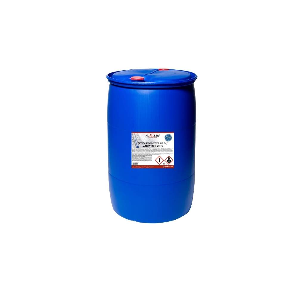 AdProLine® Glykol EV -37°C, 210L - färdig kylarvätska för elbilar.