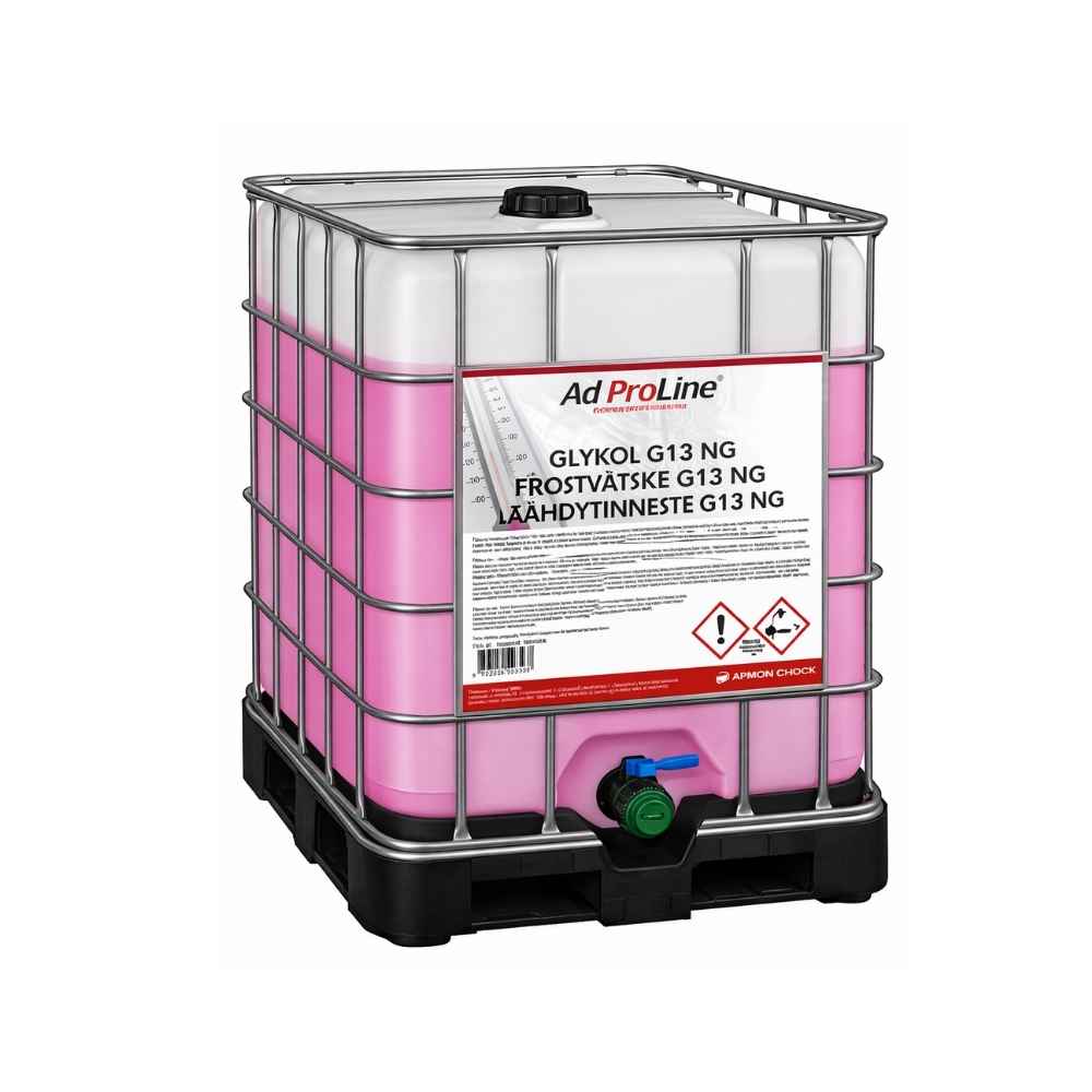 AdProLine® Glykol G13 NG 1000L: Longlife-kylarvätska för alla moderna fordon.
