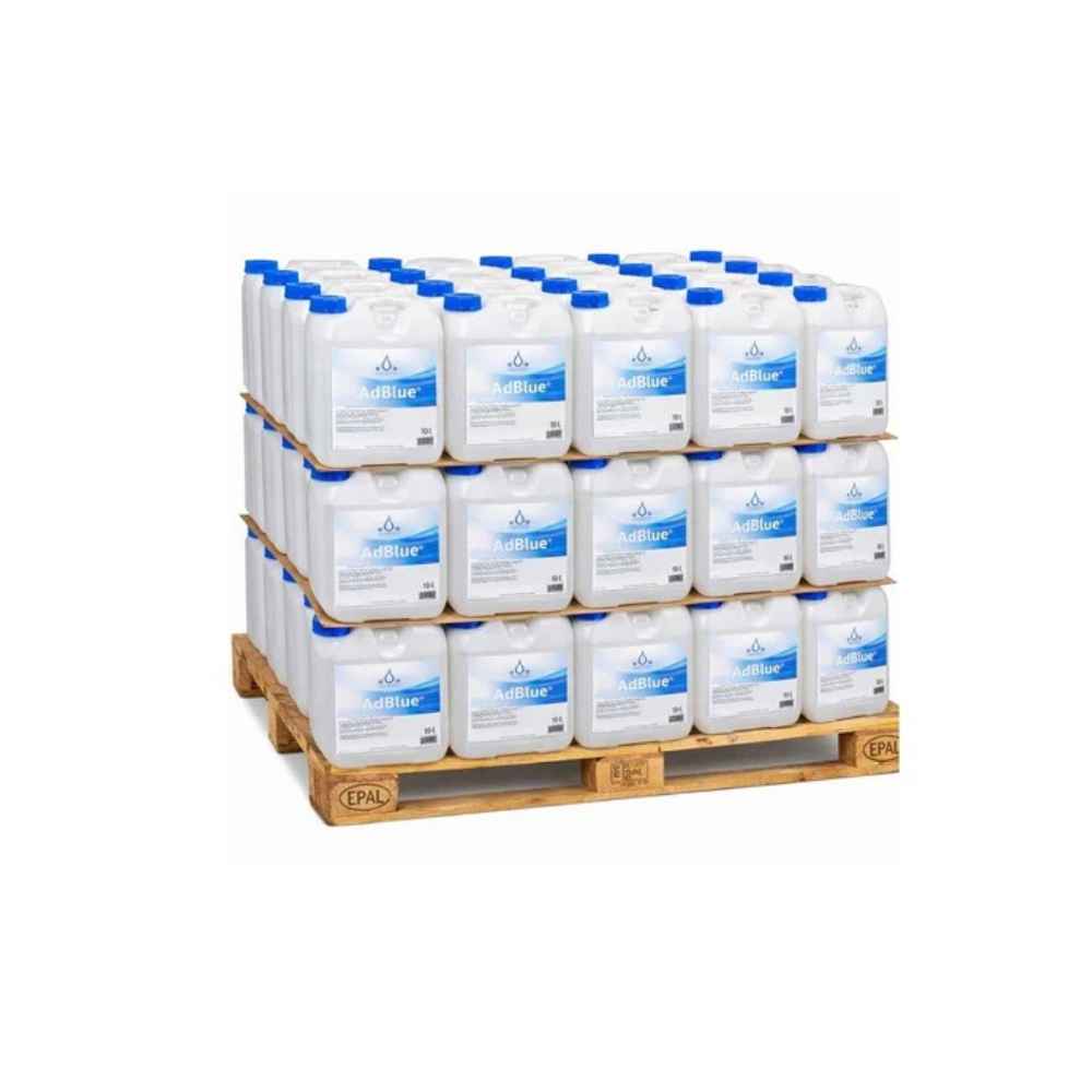 Best Fuel AdBlue helpall 600 liter med 60 stycken 10 liters dunkar och lång pip