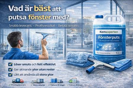 Professionell fönsterputs – bästa sättet att få rena fönster utan ränder