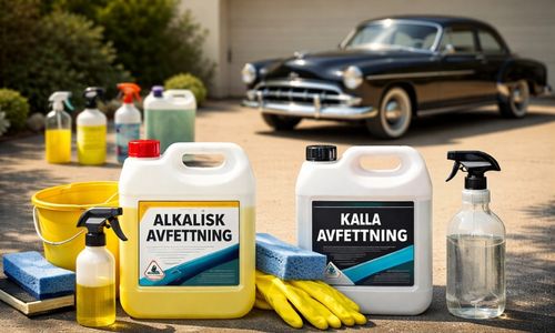 Skillnaden mellan Alkalisk Avfettning och Kallavfettning