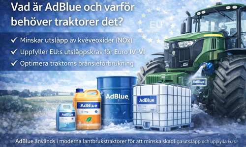 Vad är AdBlue och varför behöver traktorer det