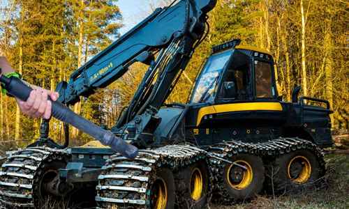 Vilken avfettning fungerar bäst för rengöring av skogsmaskiner