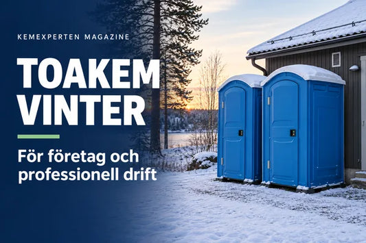 Blå portabla toalettkabiner på en byggarbetsplats.