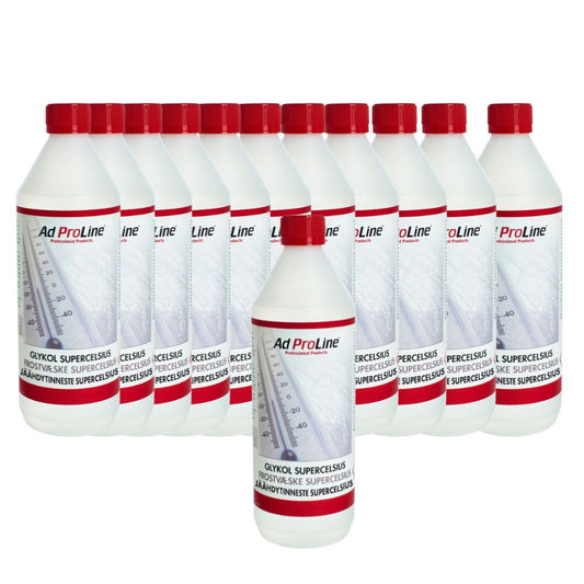 Glykol SuperCelsius Longlife 12x1L: Etylenglykol för topprestanda och lång livslängd.