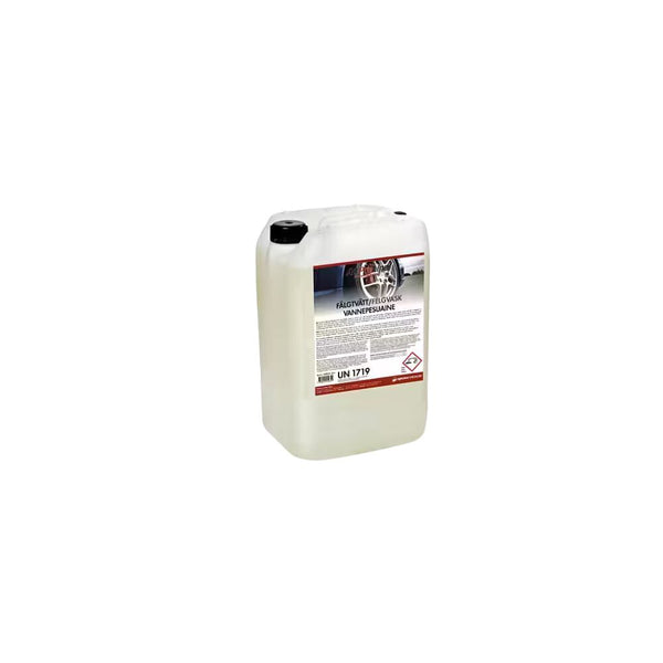 Kraftfull alkaliskt fälgtvätt 25L: Effektiv mot bromsdamm, sot, salt och oxider.