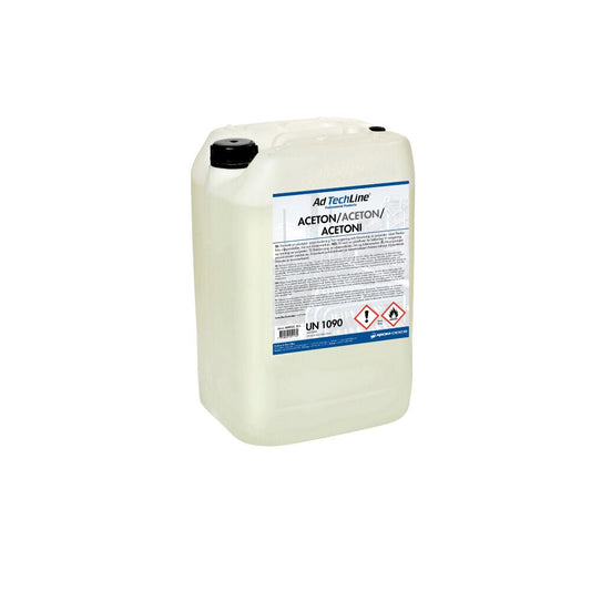 Aceton 25 Liter – kraftfullt lösningsmedel för rengöring, förtunning & fläckborttagning 