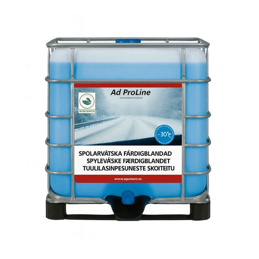 Spolarvätska färdigblandad -30°C IBC 1000Liter | Fri frakt