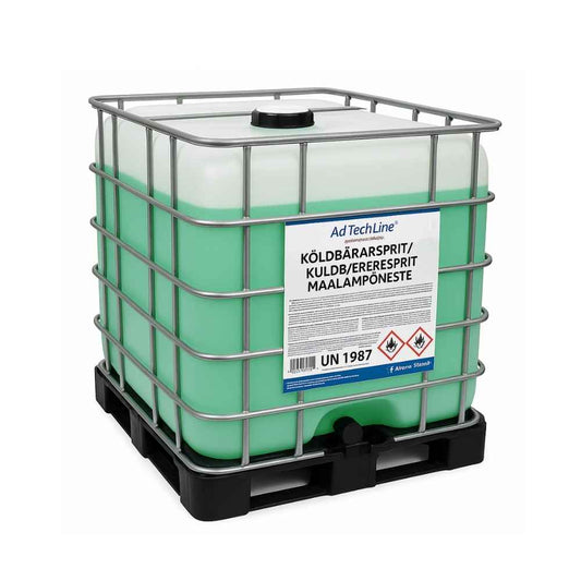 AdTechLine® Köldbärarsprit 1000 Liter, miljövänlig köldbärare för kyl- och värmesystem.
