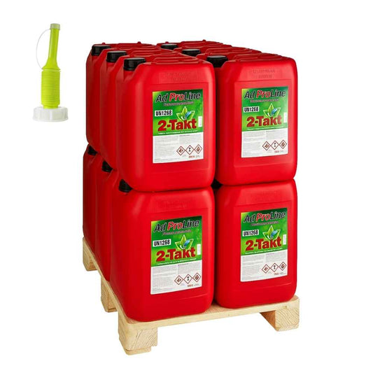 Alkylatbensin 2-takt 12x25 Liter. Ett miljövänligt och högpresterande bränsle.