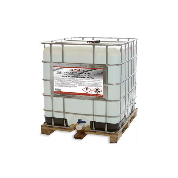 AdProLine® Kallavfettning Extra 1000L IBC: Snabbverkande lågaromatiskt medel.