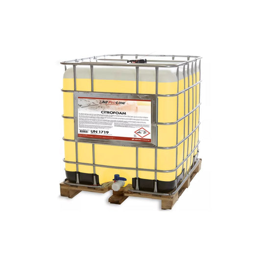 AdProLine® CitroFoam 1000L IBC: Högskummande alkaliskt medel för fordon och fasader.