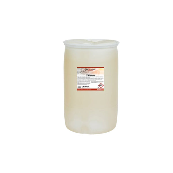 AdProLine® CitroFoam 210 Liter, ett högskummande alkaliskt tvättmedel.