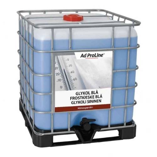 AdProLine Glykol Blå 1000 liter – koncentrerad motor- och kylarvätska