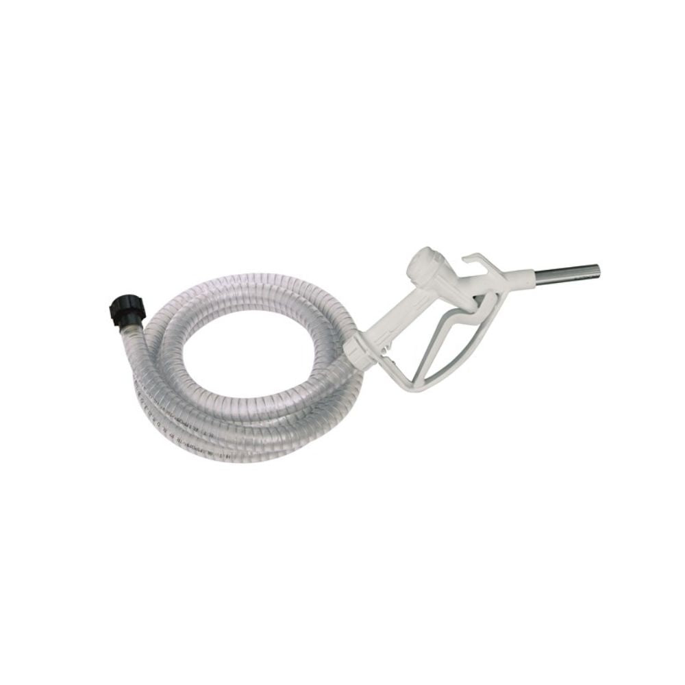 AdBlue slangkit med självfall för 1000-liters IBC-container, 4 meter slang och manuellt pumphandtag