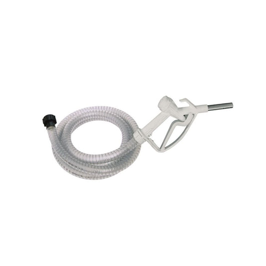 AdBlue slangkit med självfall för 1000-liters IBC-container, 4 meter slang och manuellt pumphandtag