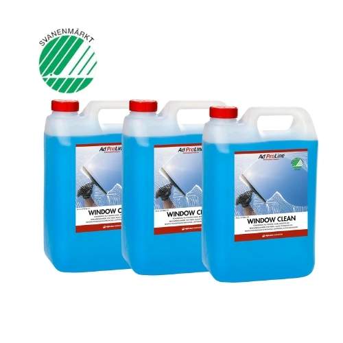 AdProLine Window Clean 5x3L – Svanenmärkt fönsterputs