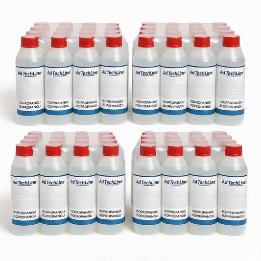Isopropanol 99,5% 48x1L från AdTechLine – industriell rengöringsvätska
