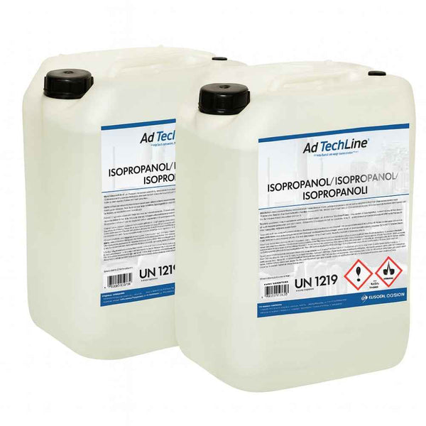 Isopropanol 99,5% 2x25L från AdTechLine – industriell rengöringsvätska