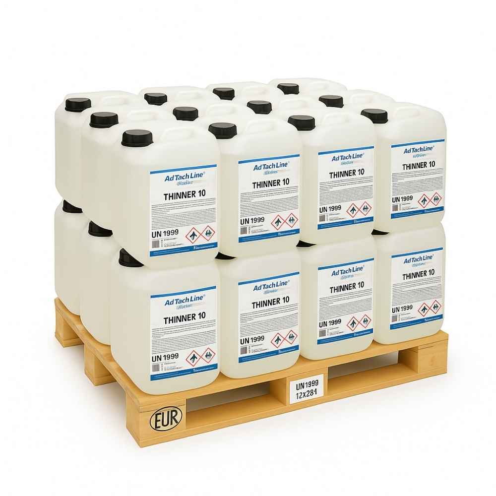 Thinner 10 - 24x25 liter Helpall 600 liter med Gratis Frakt