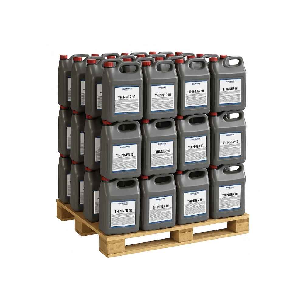 Helpall med AdTechLine Thinner 10 – 540 liter industriförtunning (108×5L dunkar)