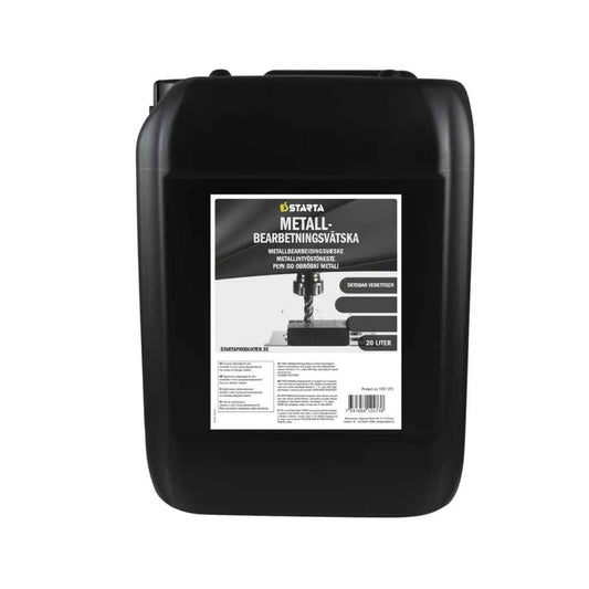 STARTA Metallbearbetningsvätska 20L – kyl- och smörjvätska för metallbearbetning av stål och gjutjärn