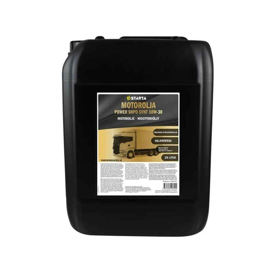 STARTA SHPD Synt 10W-30 20L – helsyntetisk motorolja för tunga dieselmotorer