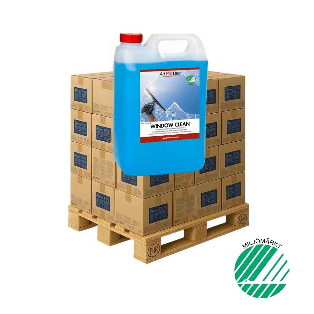AdProLine Window Clean 5 L dunk – Svanenmärkt fönsterputs helpall.