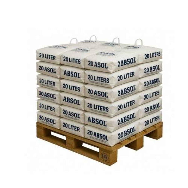 ABSOL 20L pappersäck – industriell absorbent helpall 36 st fri frakt