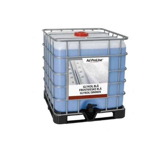 AdProLine Glykol Blå 1000 liter – koncentrerad motor- och kylarvätska