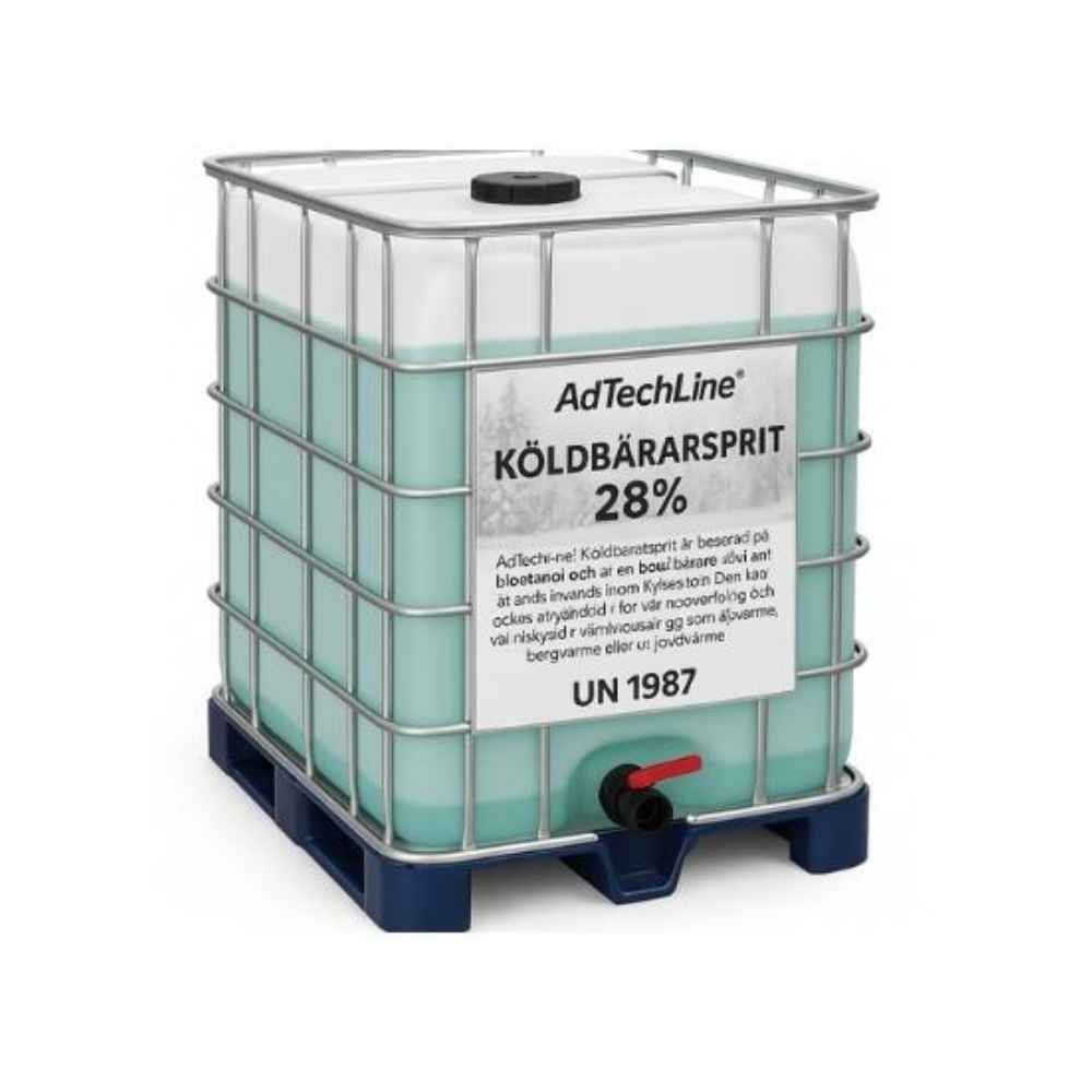 AdTechLine® Köldbärarsprit 28 % 1000 L - Fri Frakt. 