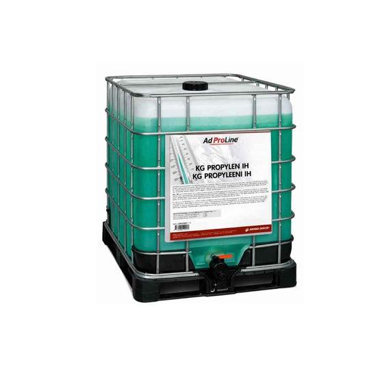 AdProLine® KG Propylen IH Grön 1000L: Miljövänlig kylarvätska med korrosionsskydd.