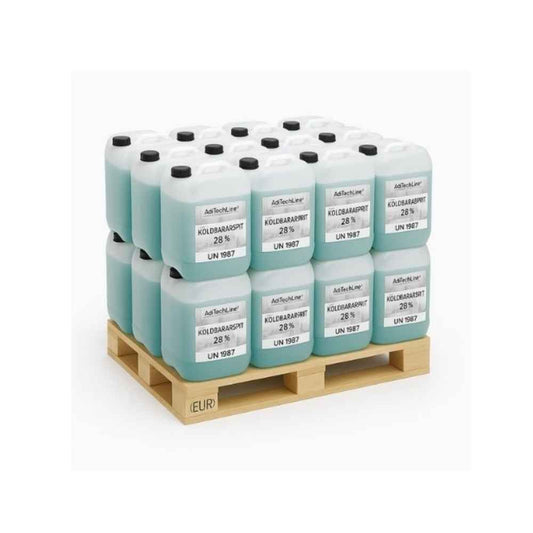 KÖLDBÄRARSPRIT 28% 600 L Helpall (24x25 L) - Fri Frakt. Leverans hela Sverige