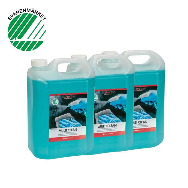 Multi Clean – Svanenmärkt allrengöringsmede. 3x5 liter