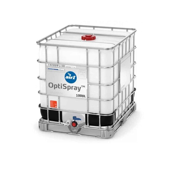 Optispray 1000 liter IBC-behållare för tunga fordon och mobila maskiner med SCR