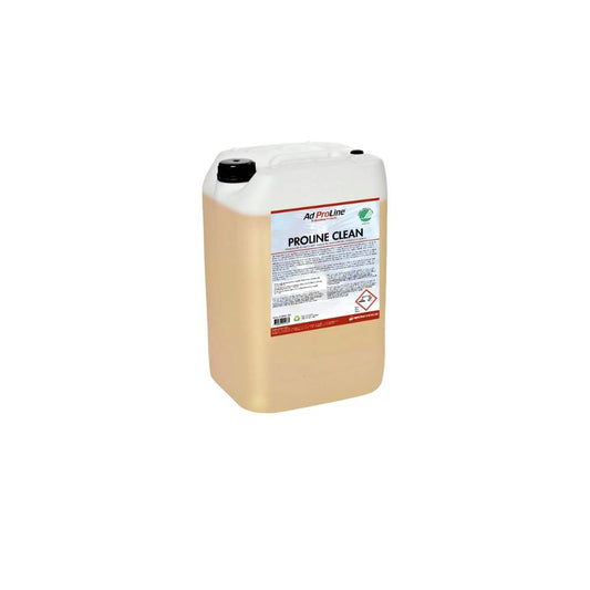 Proline Clean 25L - högalkaliskt schampo för fordon, manuella & automatiska tvättar.