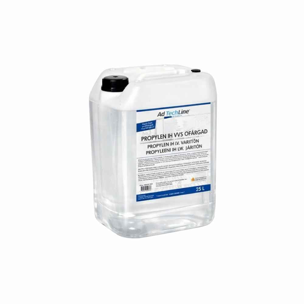 Propylen IH VVS ofärgad 25 liter – propylenglykol för kyl- och värmesystem 25 liter