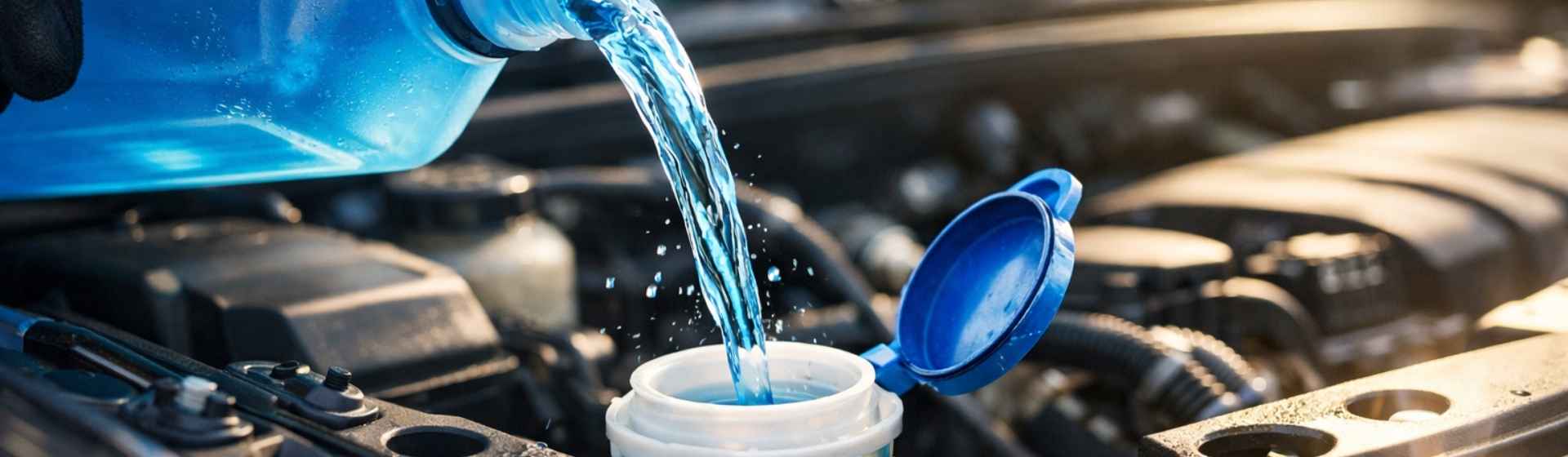 Se till att du har rätt spolarvätska inför vintern