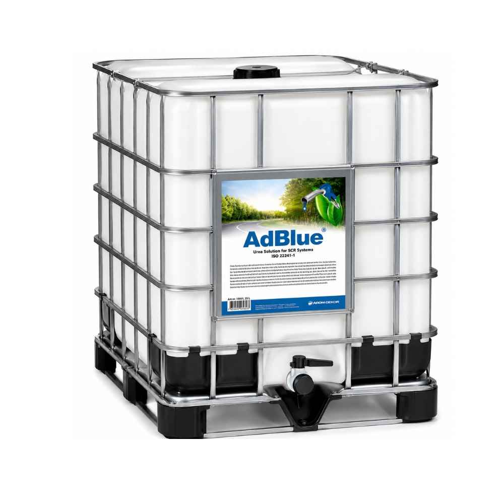 AdBlue 1000 Liter IBC, reducerar utsläpp, fri frakt och snabb leverans i Sverige.