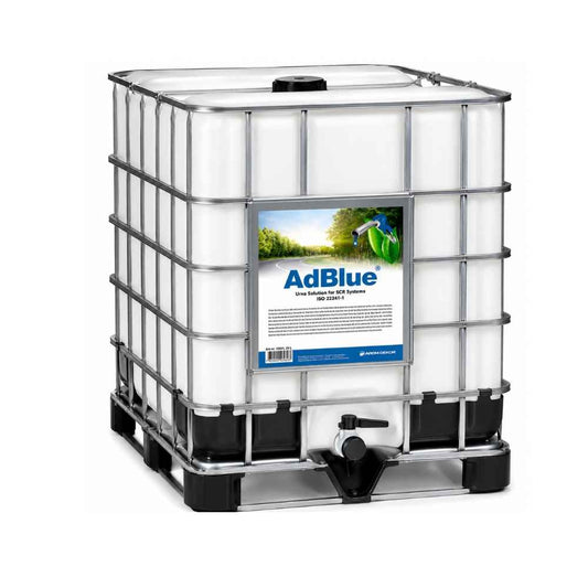 AdBlue 1000 Liter IBC, reducerar utsläpp, fri frakt och snabb leverans i Sverige.