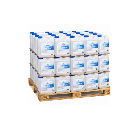 Best Fuel AdBlue helpall 600 liter med 60 stycken 10 liters dunkar och lång pip